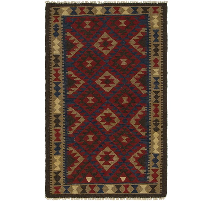 3' 9 x 6' Kilim Maymana Rug