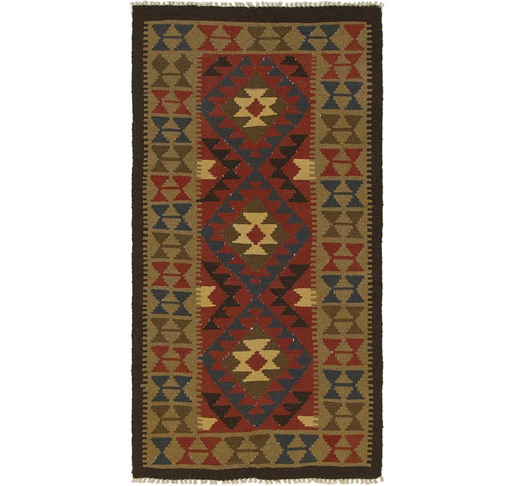 3' 4 x 6' 5 Kilim Maymana Rug