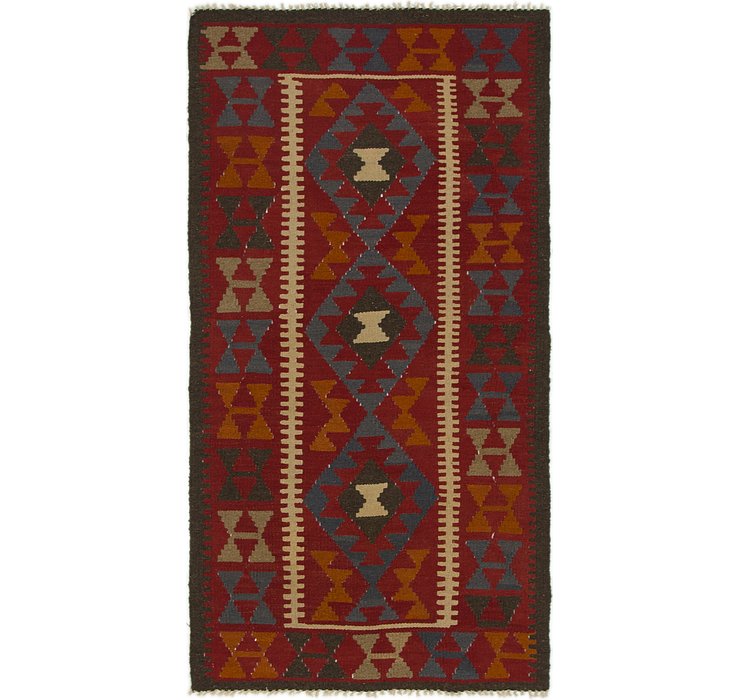 3' 4 x 6' 4 Kilim Maymana Rug