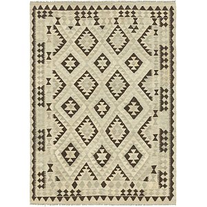 4' 10 x 6' 9 Kilim Maymana Rug