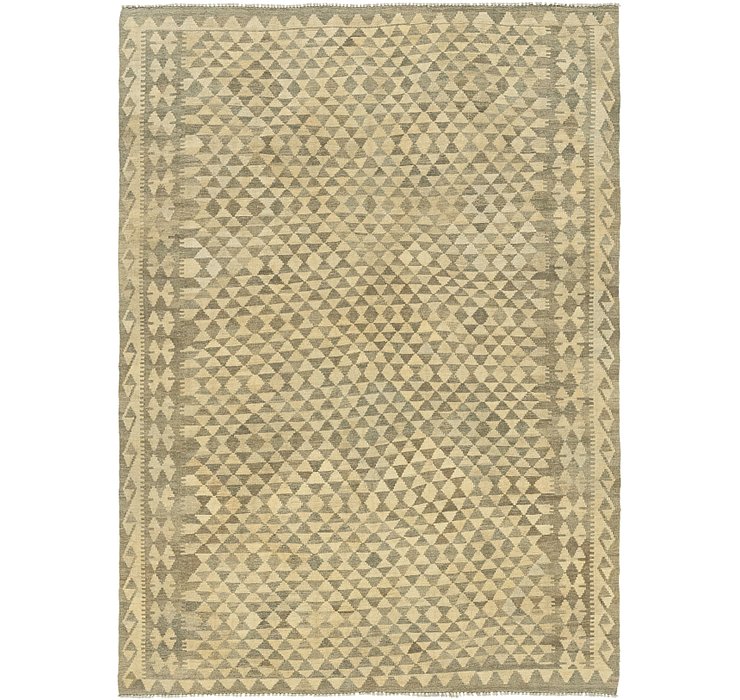 5' 9 x 8' Kilim Maymana Rug
