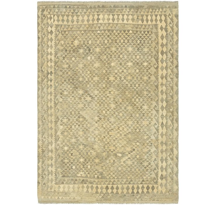 5' 4 x 7' 8 Kilim Maymana Rug