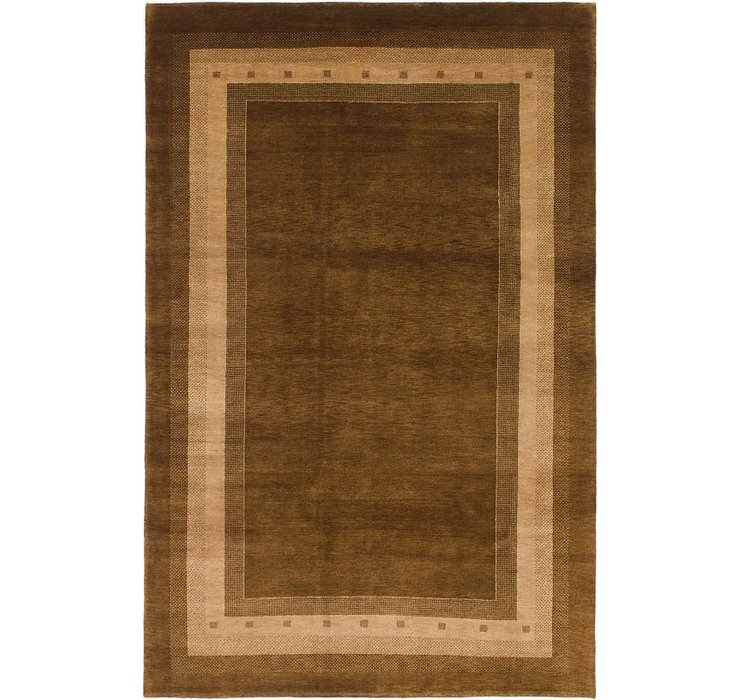 6' 4 x 9' 9 Kashkuli Gabbeh Rug