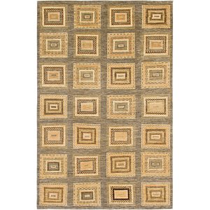 Unique Loom 6' 6 x 10' Modern Ziegler Rug