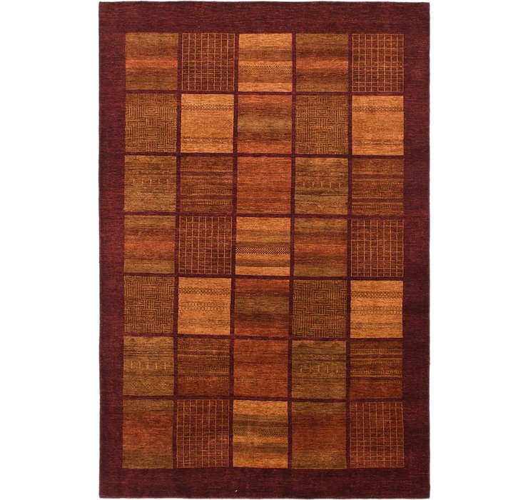6' 7 x 9' 10 Kashkuli Gabbeh Rug