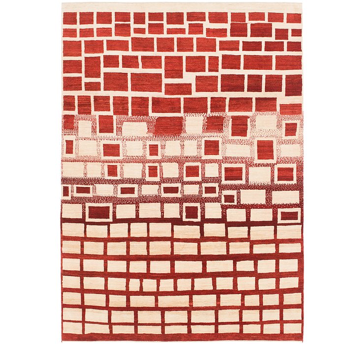 6' 9 x 9' 10 Kashkuli Gabbeh Rug