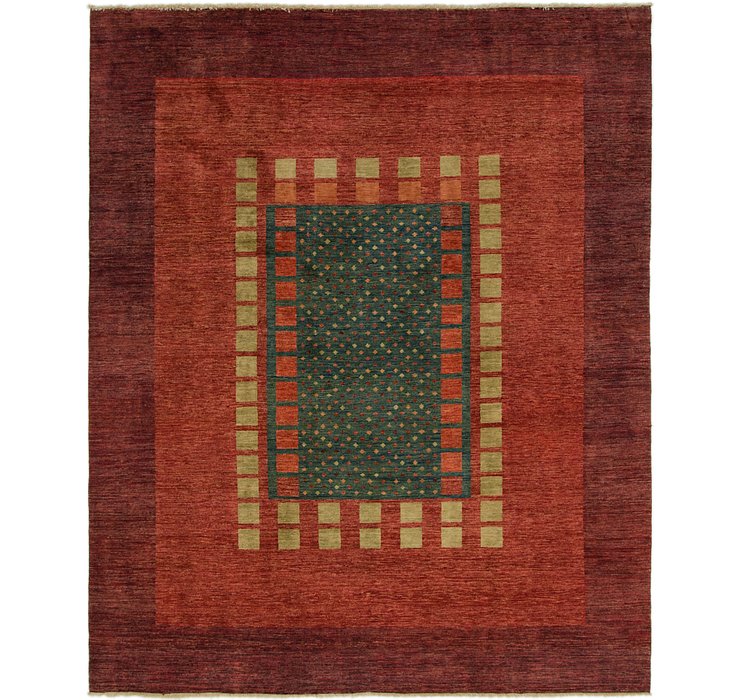 8' 5 x 10' 1 Kashkuli Gabbeh Rug