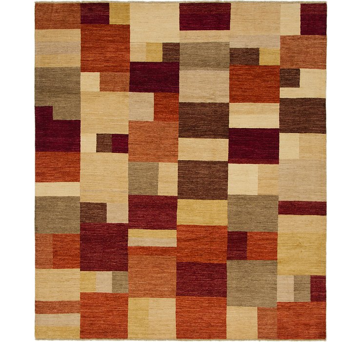 8' 7 x 9' 10 Kashkuli Gabbeh Rug