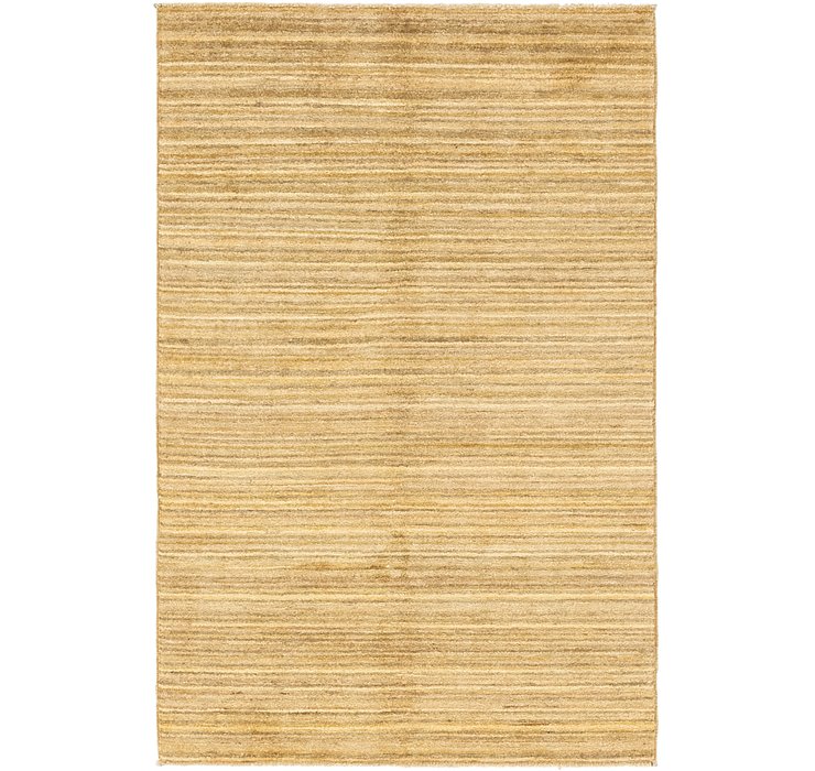 3' 6 x 5' 5 Kashkuli Gabbeh Rug