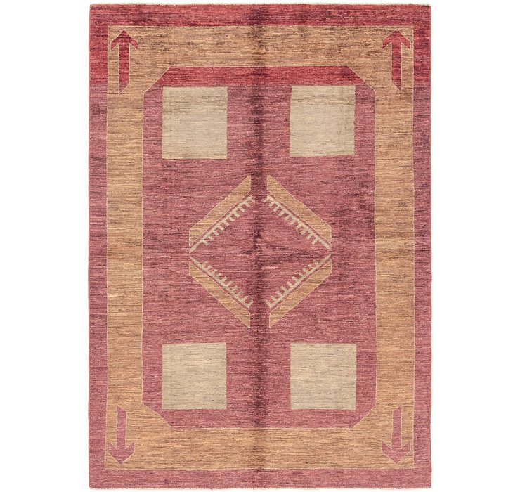 5' 6 x 7' 8 Kashkuli Gabbeh Rug