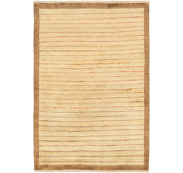 3' 2 x 4' 9 Kashkuli Gabbeh Rug