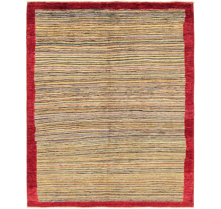 5' x 6' 3 Kashkuli Gabbeh Square ...