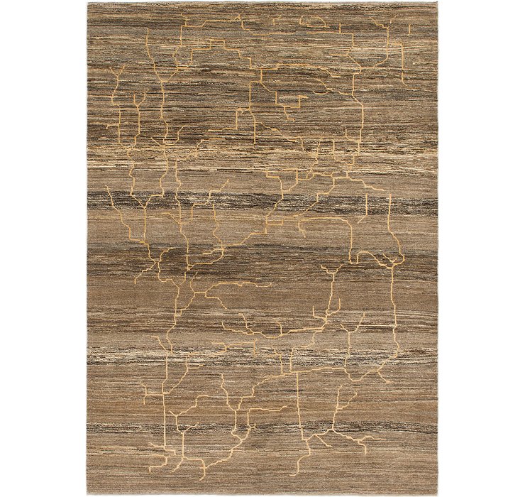 5' 9 x 8' 2 Kashkuli Gabbeh Rug