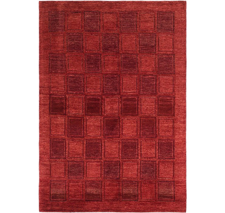 5' 8 x 8' Kashkuli Gabbeh Rug