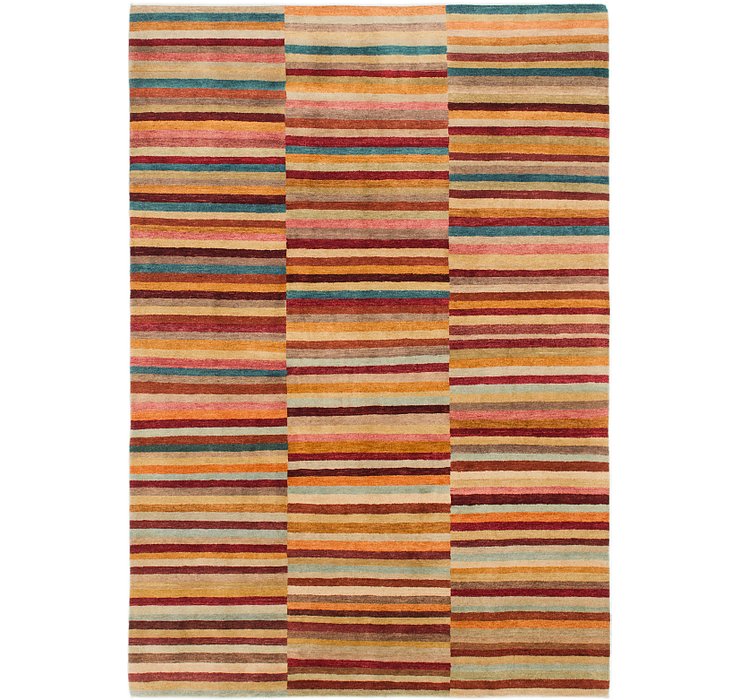6' 5 x 9' 7 Kashkuli Gabbeh Rug