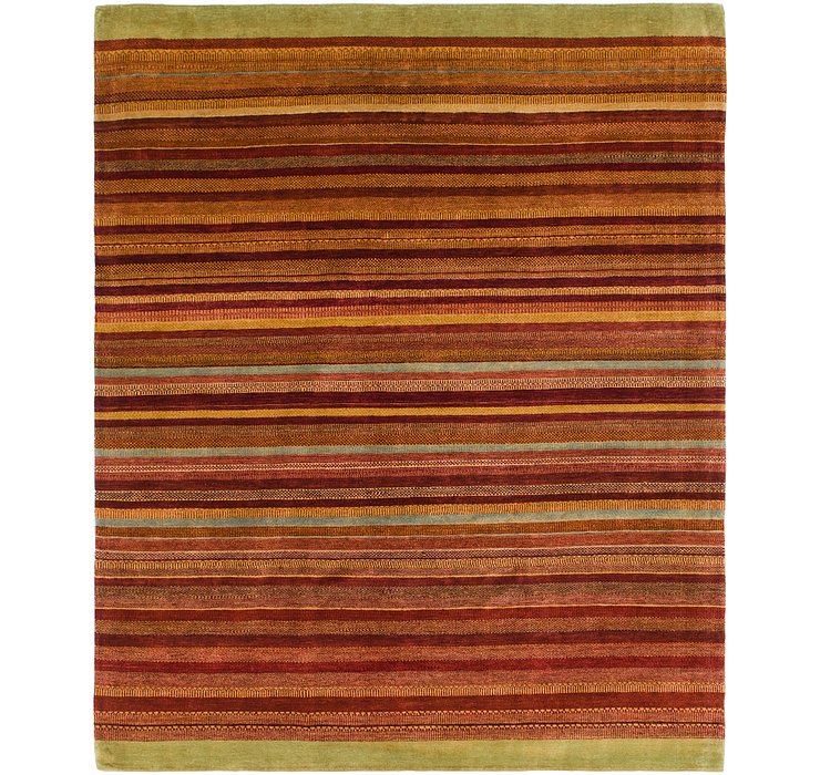 8' x 9' 10 Kashkuli Gabbeh Rug