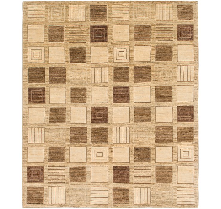 8' 6 x 9' 10 Kashkuli Gabbeh Rug