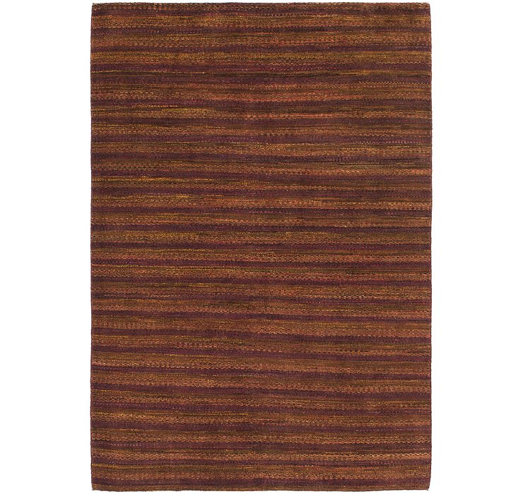 4' 7 x 6' 8 Kashkuli Gabbeh Rug