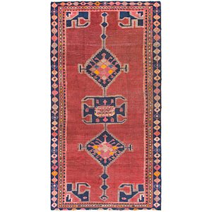 4' 5 x 8' 8 Shiraz Persian Runner Rug