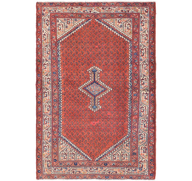 4' 4 x 6' 8 Farahan Persian Rug