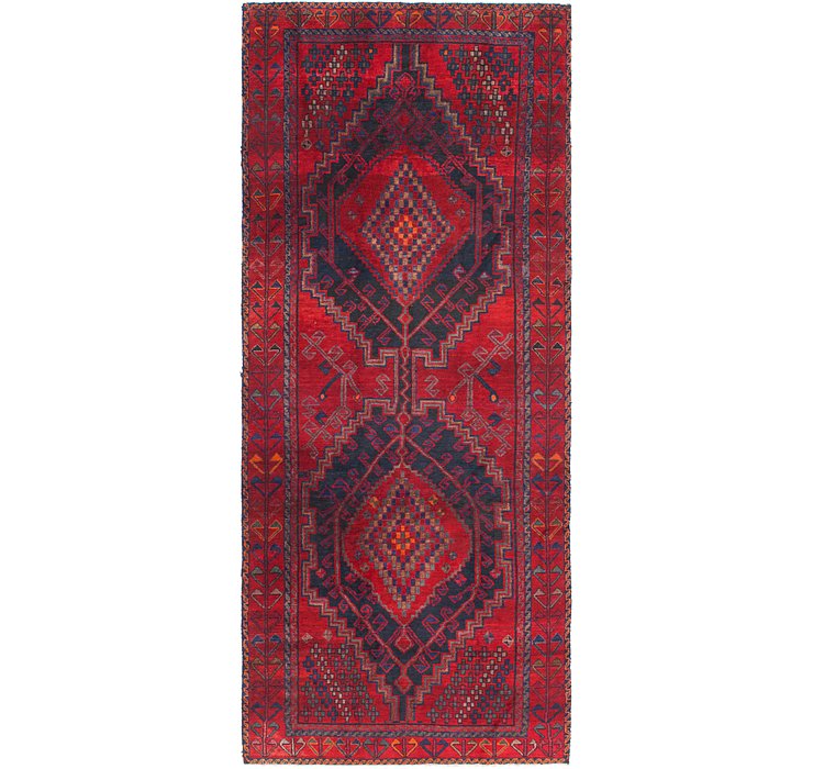 4' 8 x 11' 3 Shiraz Persian Runner Rug