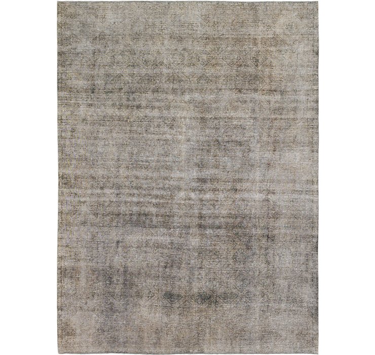 HandKnotted 8' 10 x 12' 2 Ultra Vintage Persian Rug
