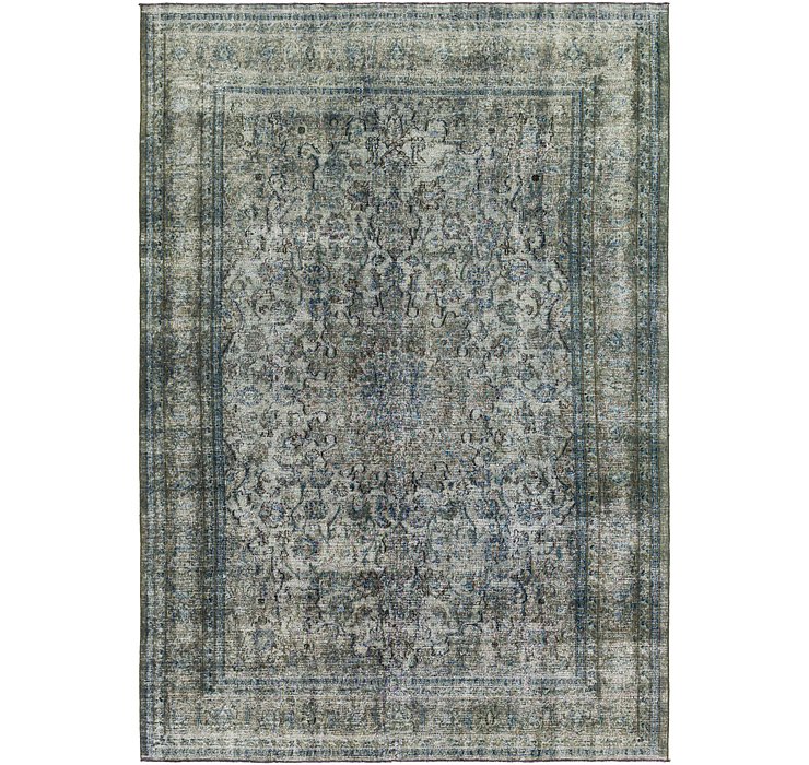 HandKnotted 8' x 11' 6 Ultra Vintage Persian Rug