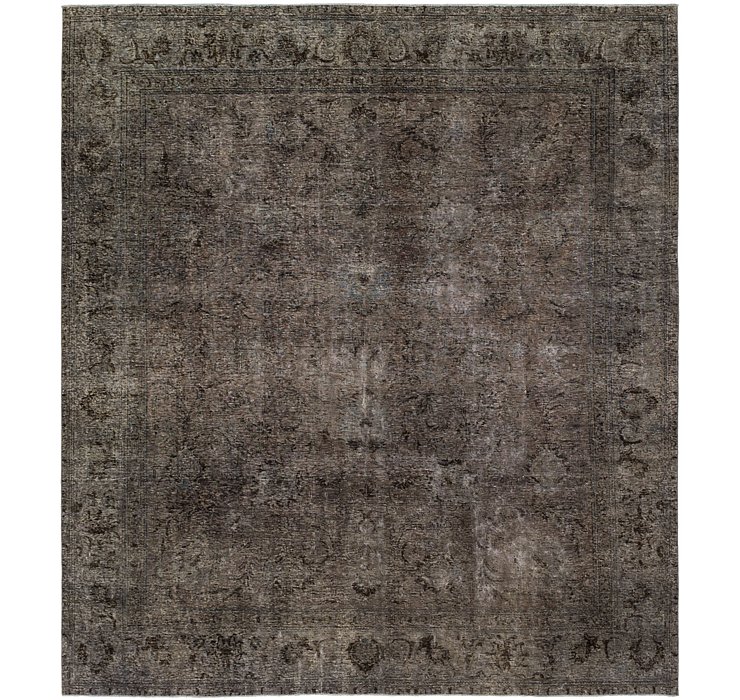 HandKnotted 9' 5 x 10' 10 Ultra Vintage Persian Rug