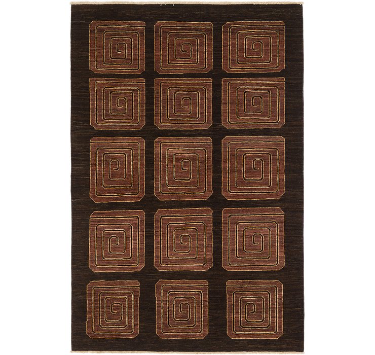 6' 2 x 9' Kashkuli Gabbeh Rug