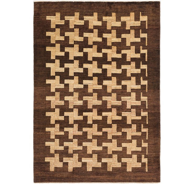 6' 2 x 8' 8 Kashkuli Gabbeh Rug