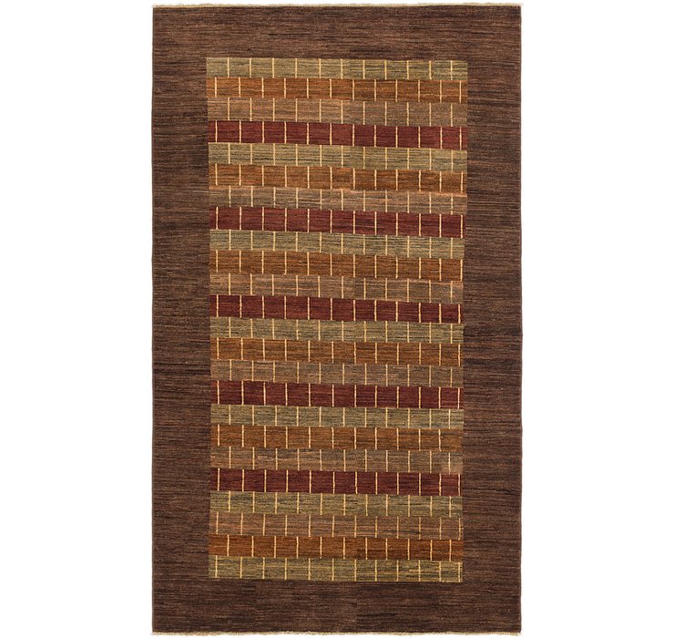 5' 3 x 9' Kashkuli Gabbeh Rug