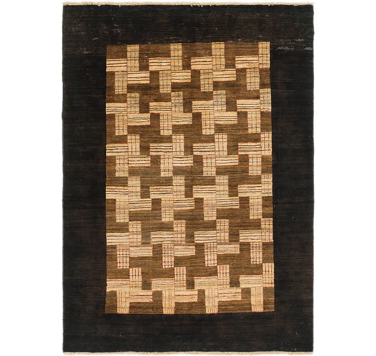 4' 10 x 6' 8 Kashkuli Gabbeh Rug