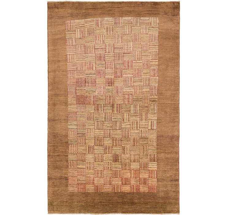 5' 10 x 9' 8 Kashkuli Gabbeh Rug