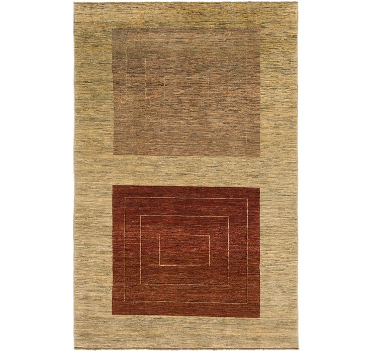 5' 9 x 9' Kashkuli Gabbeh Rug