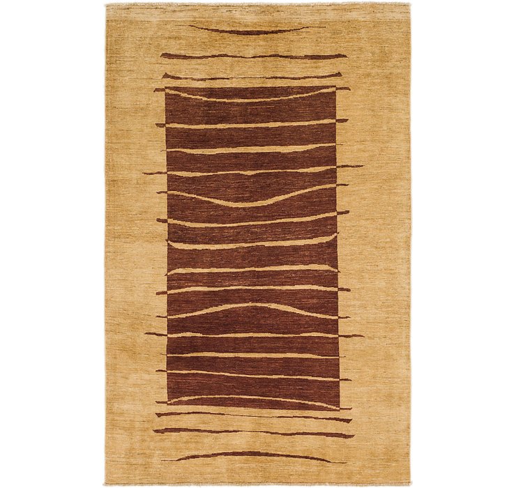 5' 10 x 9' 4 Kashkuli Gabbeh Rug