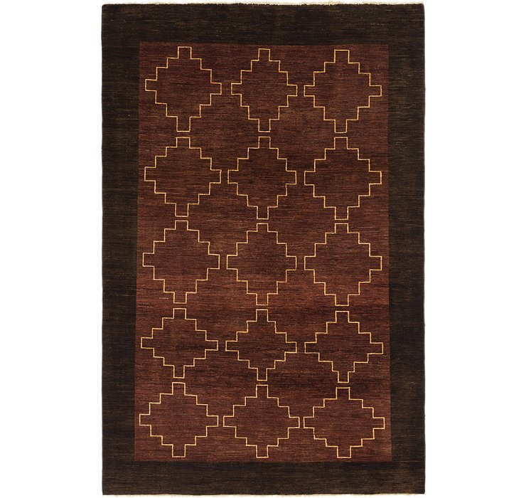 6' 5 x 9' 10 Kashkuli Gabbeh Rug