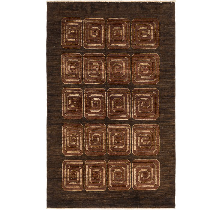 5' x 8' Kashkuli Gabbeh Rug