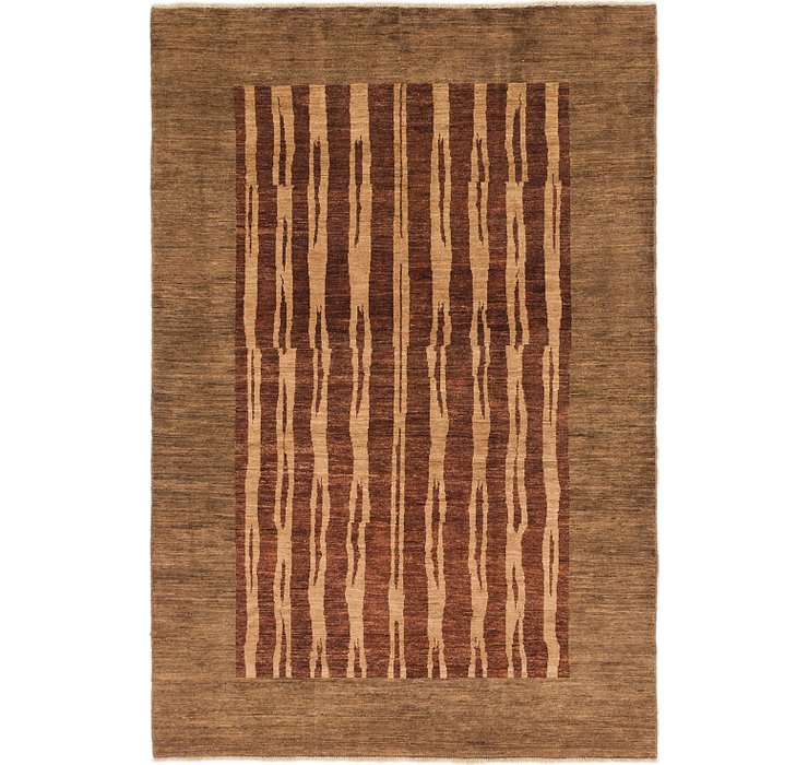 5' 9 x 8' 10 Kashkuli Gabbeh Rug
