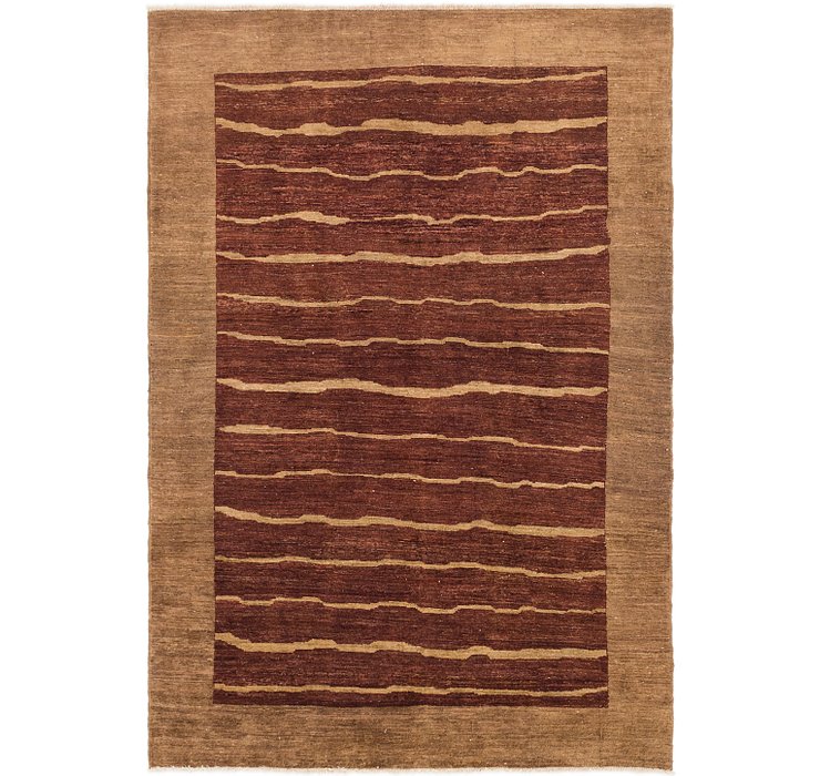 5' 9 x 8' 7 Kashkuli Gabbeh Rug