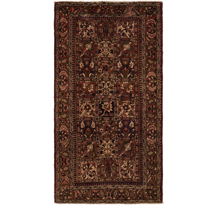 5' 2 x 9' 7 Bakhtiar Persian Runner...