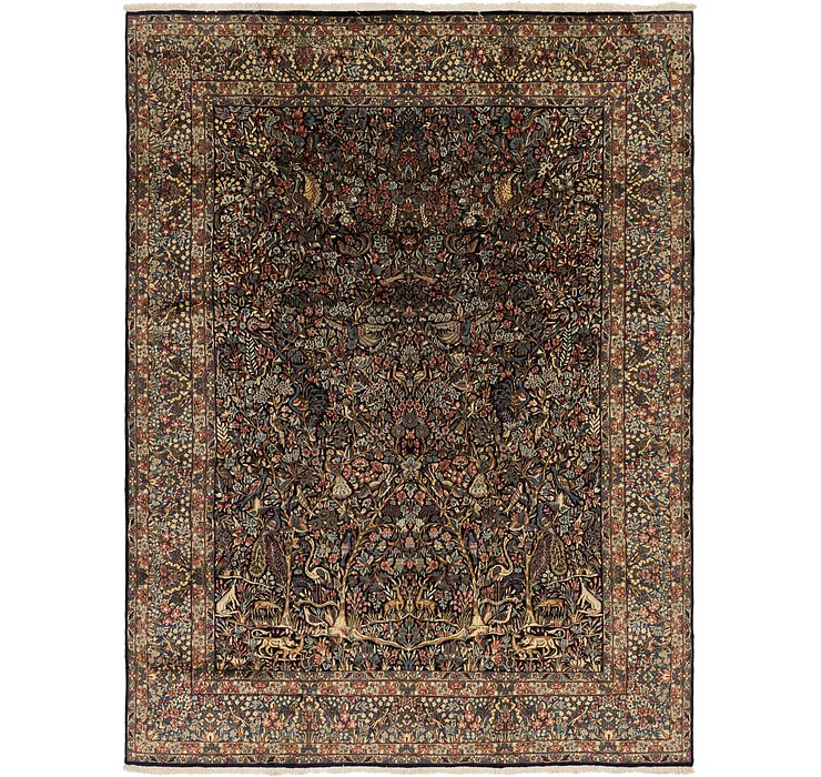 9' 7 x 12' 9 Kerman Persian Rug