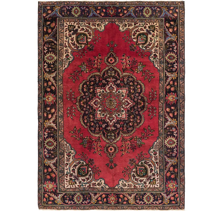 6' 6 x 9' 2 Tabriz Persian Rug