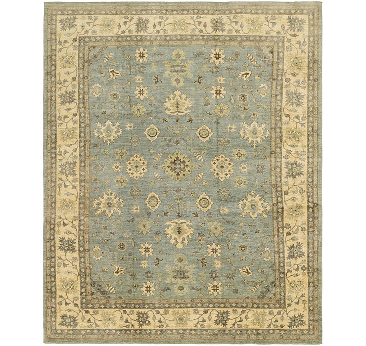 HandKnotted 12' x 14' 8 Peshawar Ziegler Rug
