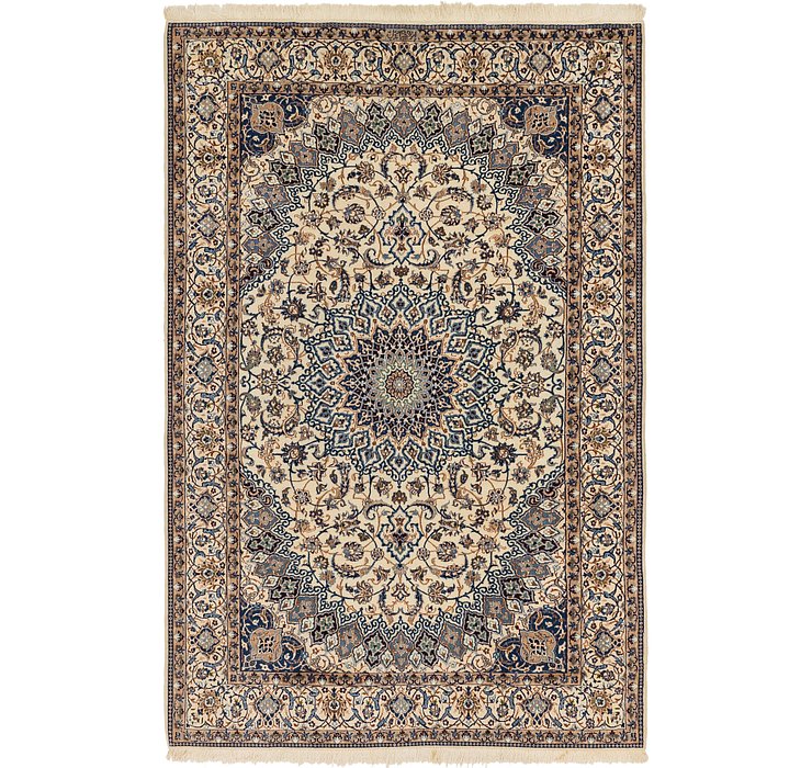 6' 9 x 10' 4 Nain Persian Rug