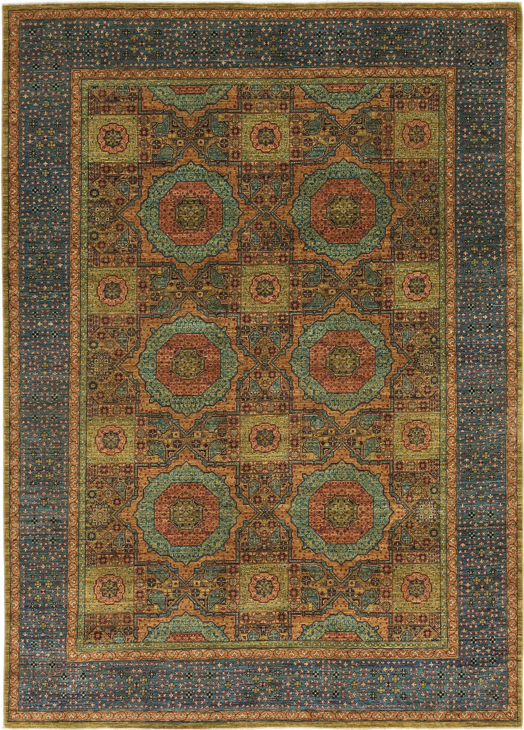 Blue 8 X 11 3 Mamluk Ziegler Oriental Rug Rugs Erugs 8 X 11 3 Mamluk Ziegler Oriental Rug