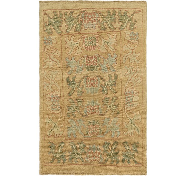4' 4 x 7' Oushak Runner Rug