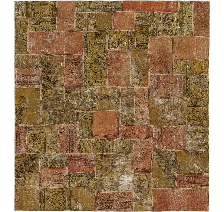 205cm x 220cm Ultra Vintage Persian S...