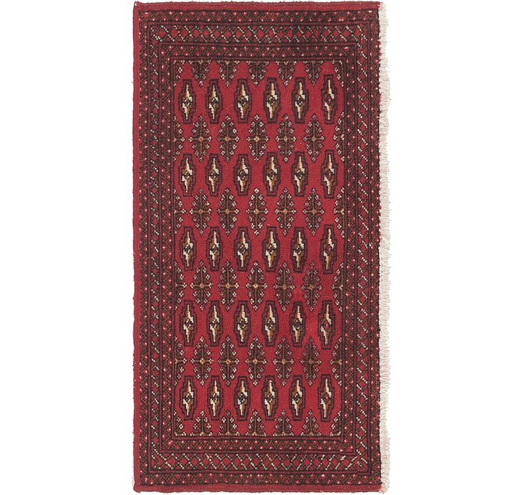 1' 8 x 3' 4 Torkaman Persian Rug