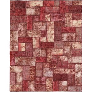 HandKnotted 6' 9 x 8' 5 Ultra Vintage Persian Rug