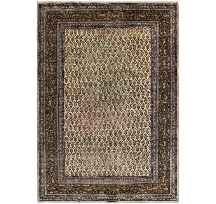 7' x 10' Tabriz Persian Rug